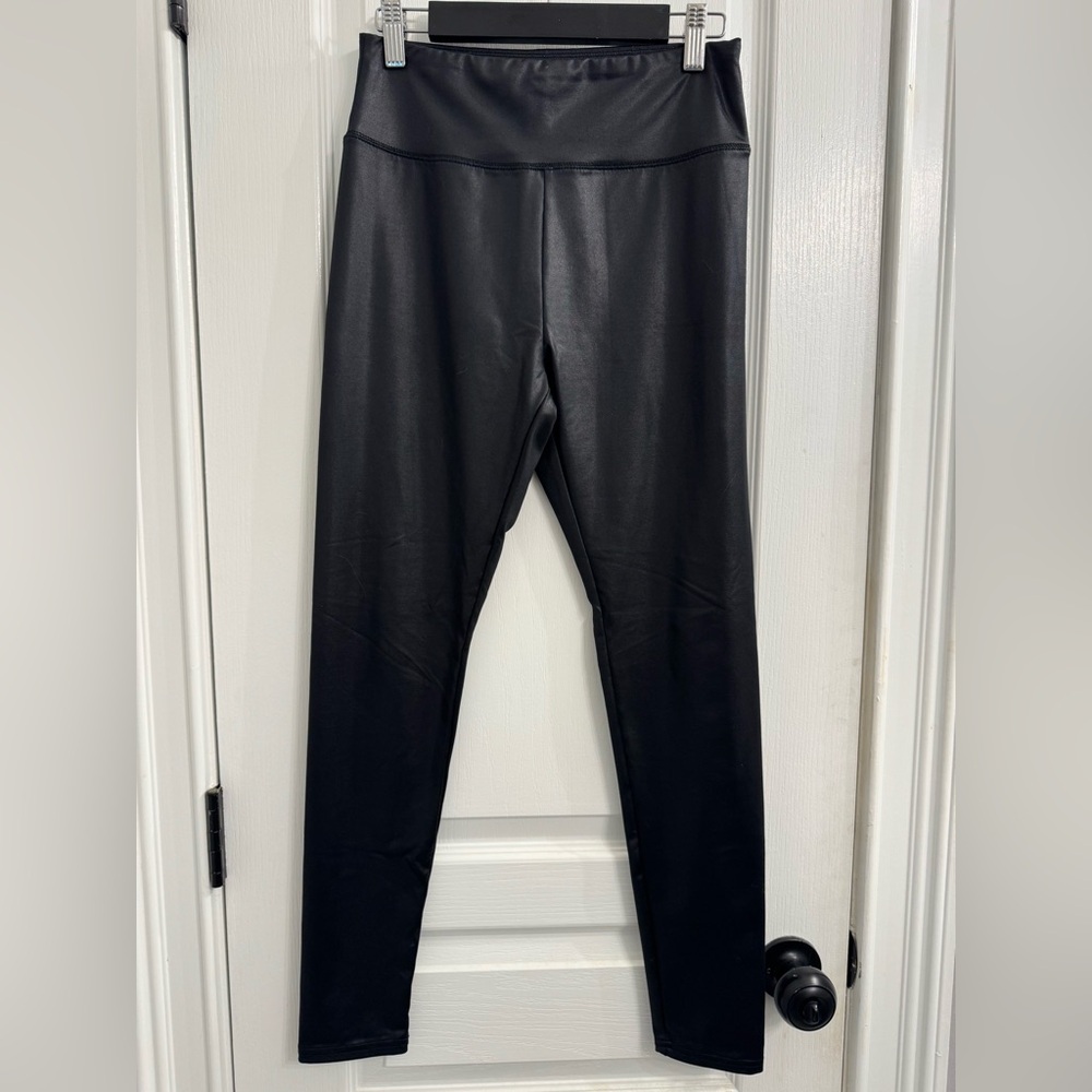 Wild Fable Faux Leather Black Leggings